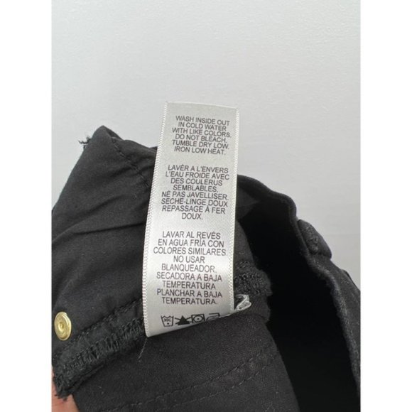 Frame Le Color Cropped Mid Rise Women's Denim Jeans Film Noir Size: 26 NWOT - Picture 9 of 10